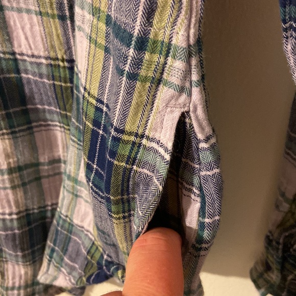 WOOLRICH LONG SLEEVE PLAID BUTTON UP SHIRT SIZE MEDIUM - Picture 8 of 10